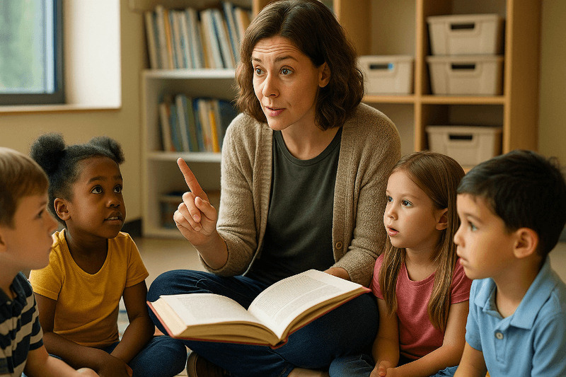 В качестве инструмента развития диалогической речи взрослый может использовать сказки